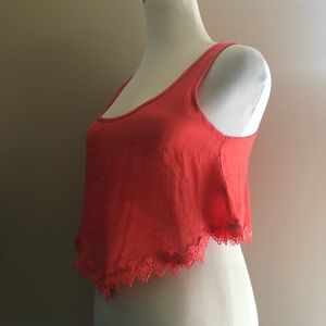 🩷Charlotte Russe Coral Tank